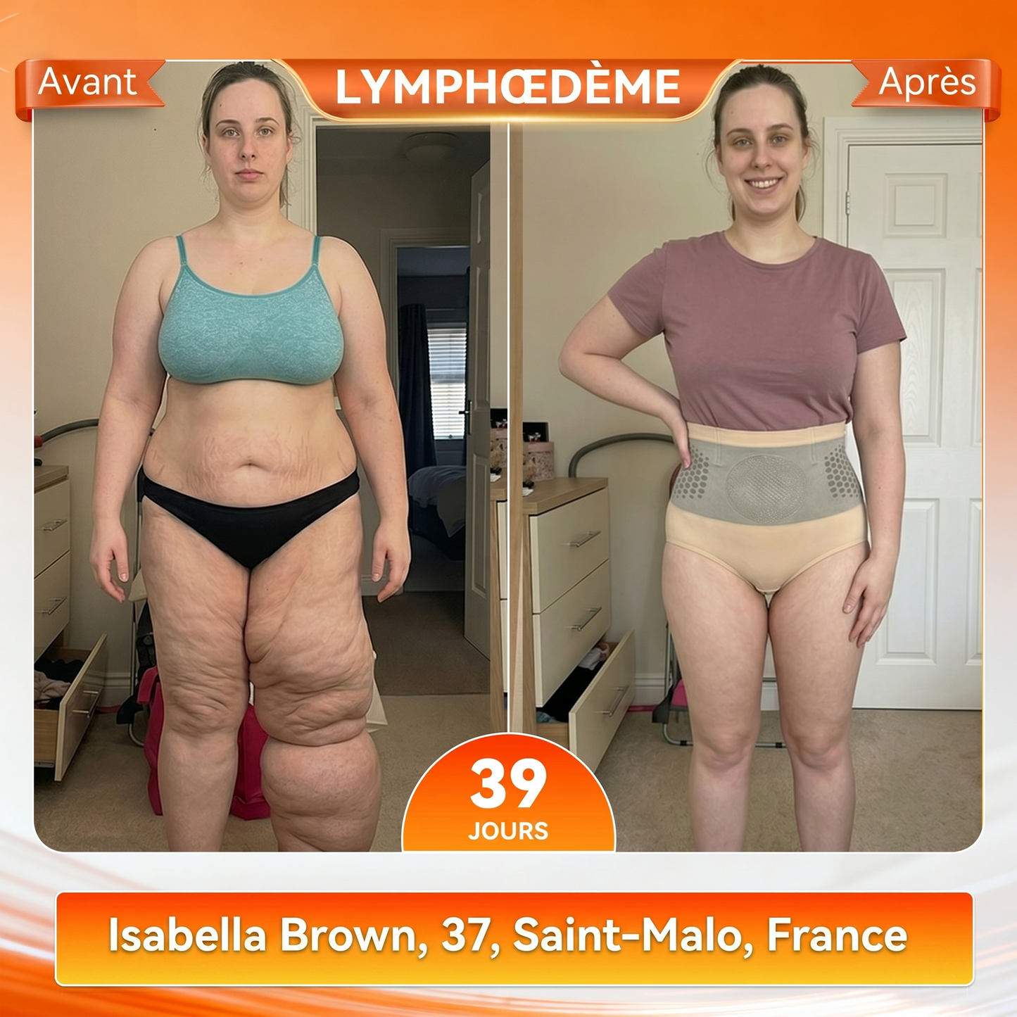 Boutique Officielle | 👩‍❤️‍👨👩‍❤️‍👨𝐏𝐀𝐔𝐑𝐀𝐉𝐔® 2026 Short Sculptant & Brûle-Graisses 4-en-1 aux Micro-Particules de Moringa & Berbérine-LYJ