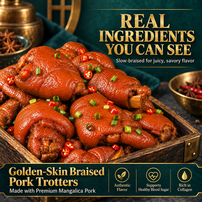 😋 Managing🥤🥤 Blood Sugar Shouldn’t Mean Giving Up Delicious Food Premium Braised Pork Feet-Elon
