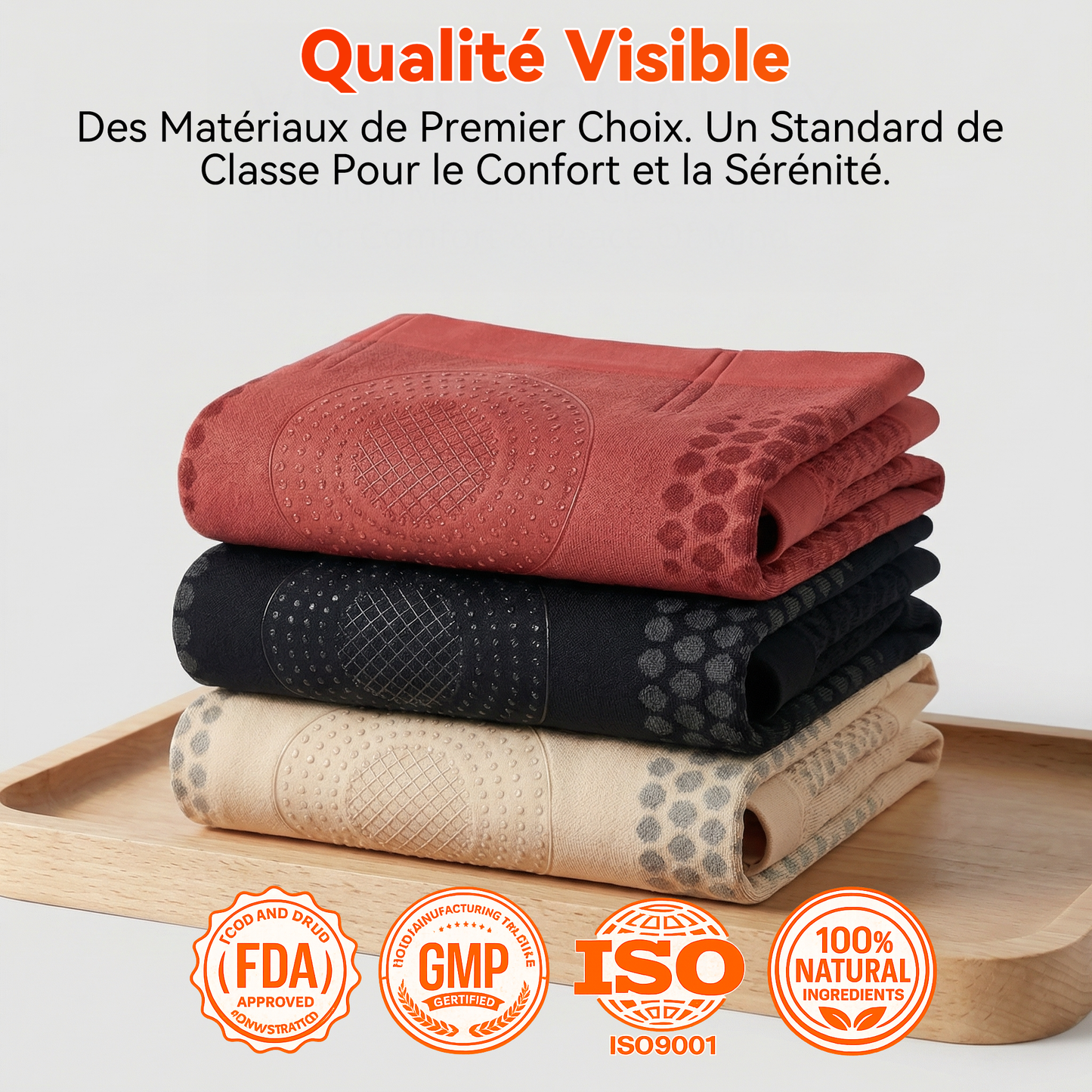 Boutique Officielle | 👩‍❤️‍👨👩‍❤️‍👨𝐏𝐀𝐔𝐑𝐀𝐉𝐔® 2026 Short Sculptant & Brûle-Graisses 4-en-1 aux Micro-Particules de Moringa & Berbérine-LYJ