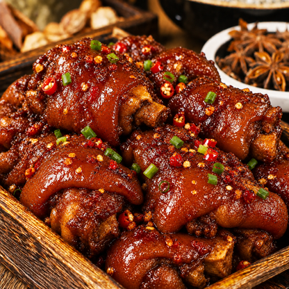 🐖 Golden-Skin Braised Pork Trotters — Slow-Braised to Perfection, Rich in Flavor-Elon