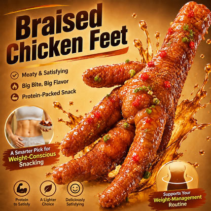 🫗 American Bresse Chicken Feet — A Delicious Low-Carb Protein Snack to Support Your Weight Loss Journey-H1