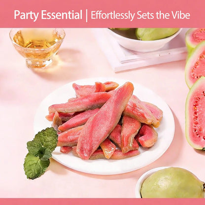 💯🥦Say goodbye to high-calorie guilt! 🥇🍊Satisfy your cravings with ourfiber-rich Red Guava slices-XA