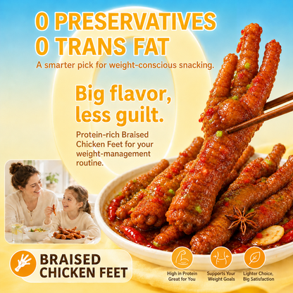 🫗 American Bresse Chicken Feet — A Delicious Low-Carb Protein Snack to Support Your Weight Loss Journey-H1