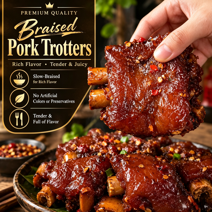 🐖 Golden-Skin Braised Pork Trotters — Slow-Braised to Perfection, Rich in Flavor-Elon