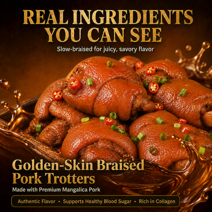 😋 Managing🥤🥤 Blood Sugar Shouldn’t Mean Giving Up Delicious Food Premium Braised Pork Feet-Elon